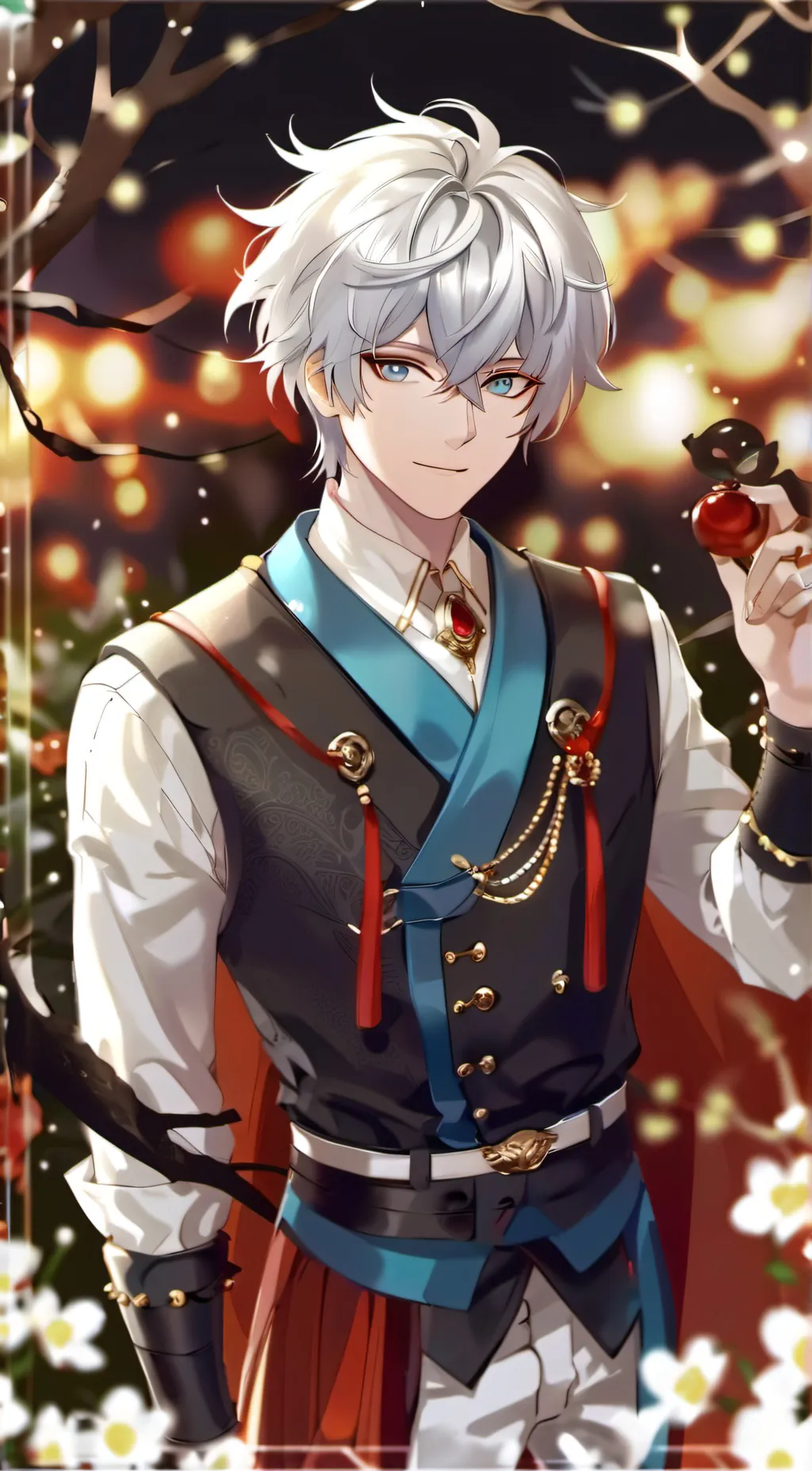 ai character: jjk and tbhk  background