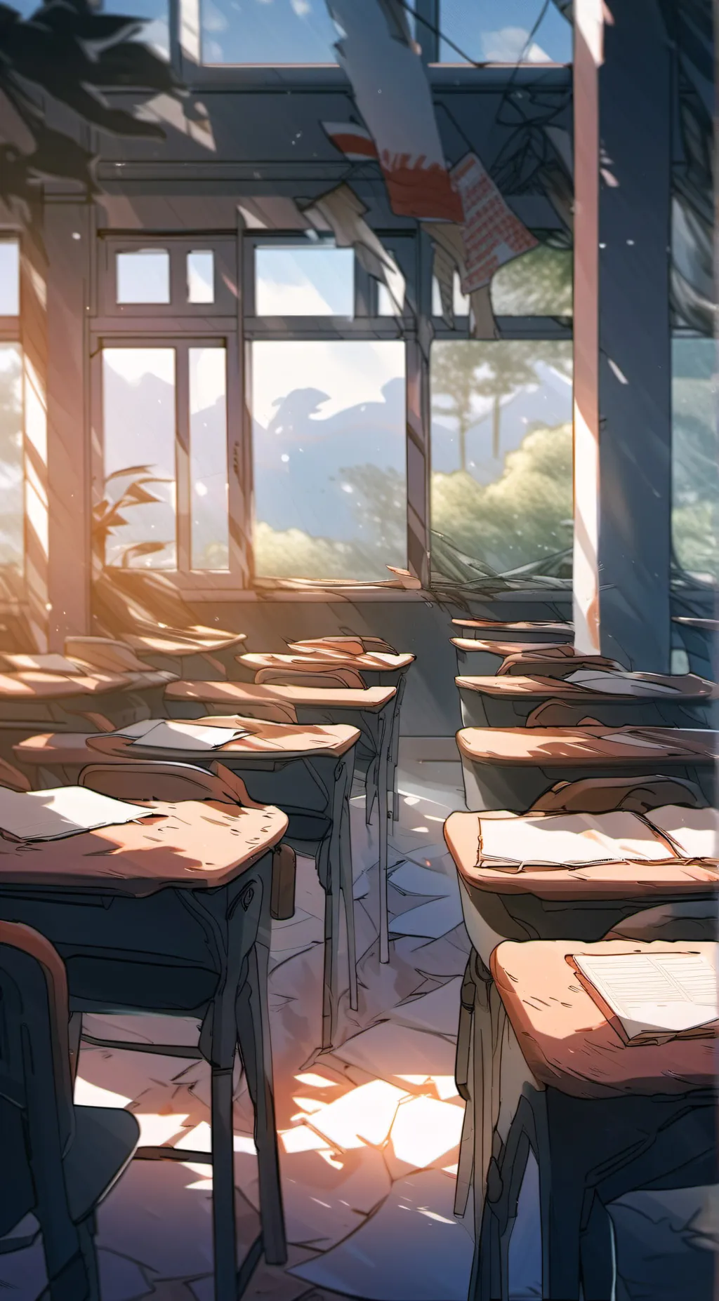 ai character: bakugo and nimona background