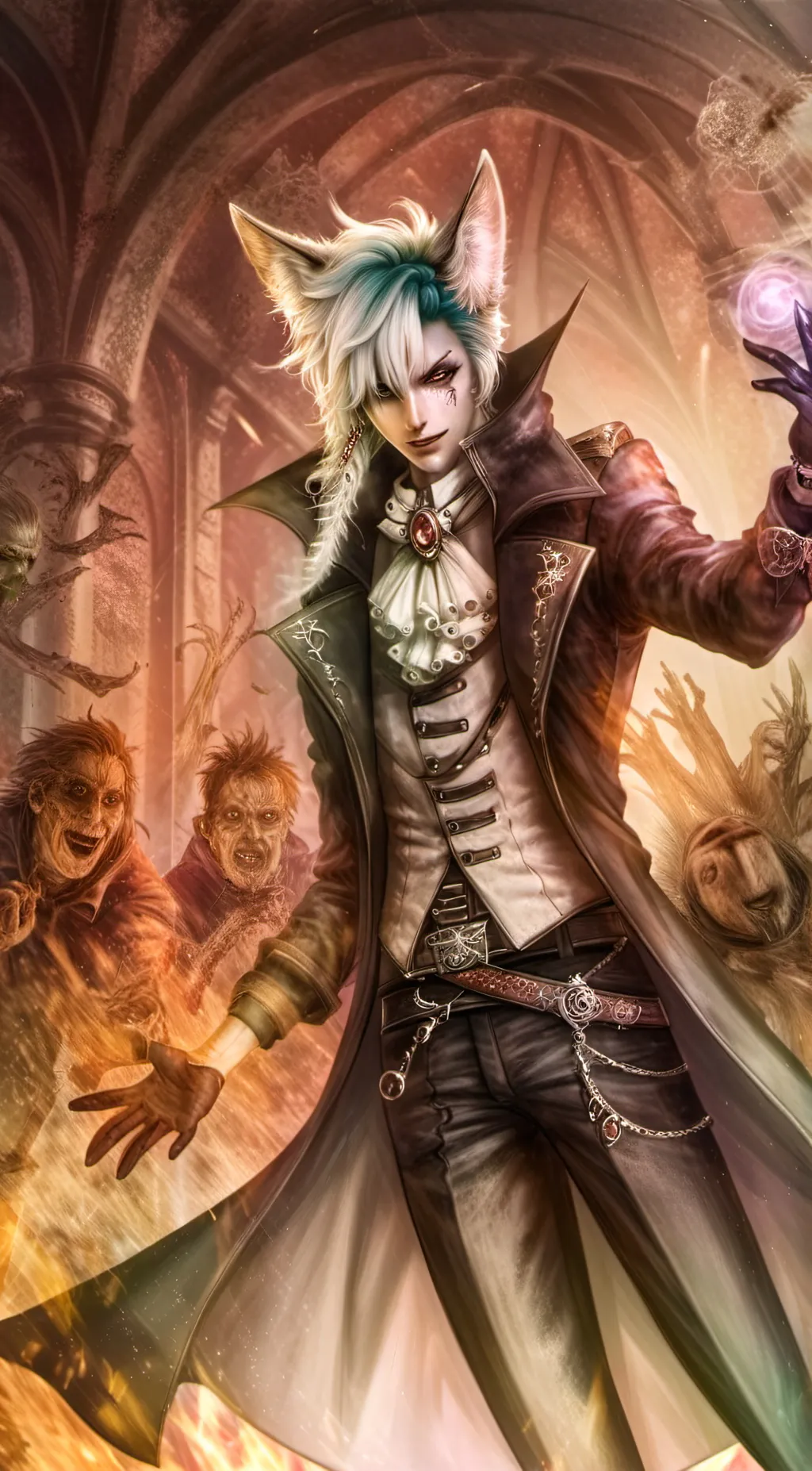 ai character: the furry infectio background