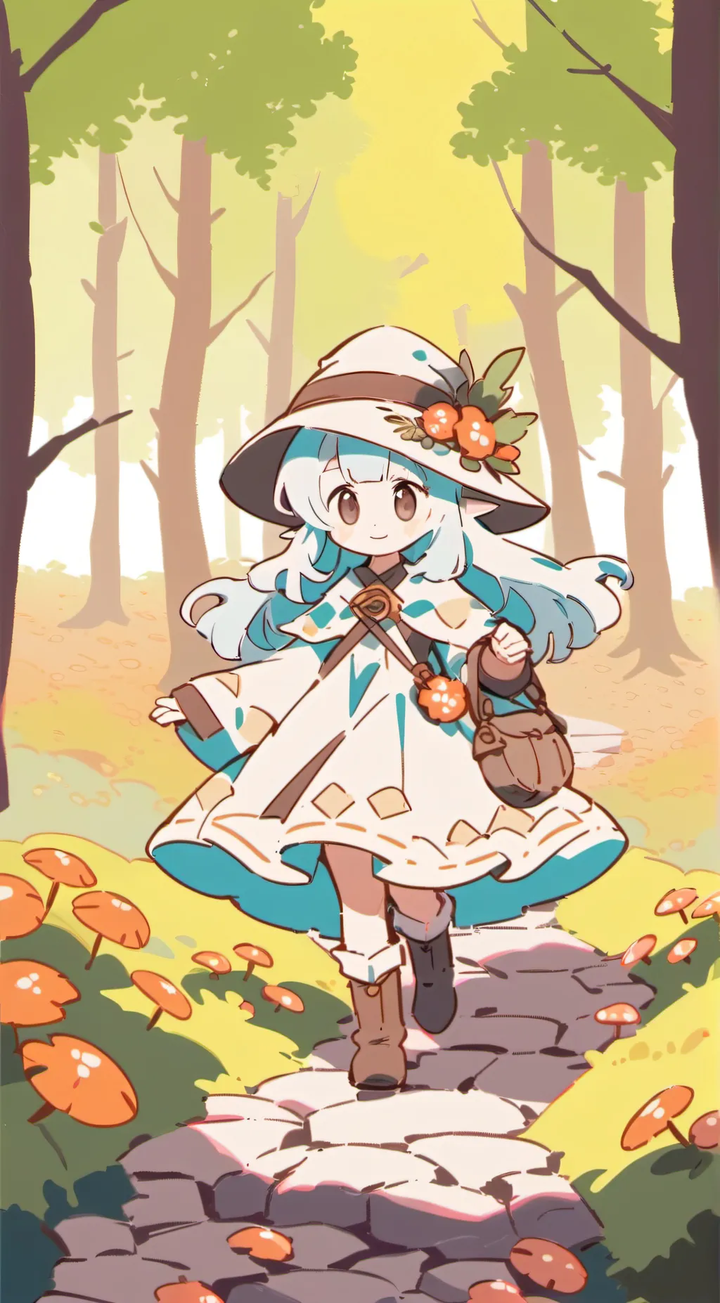 ai character: Aria background