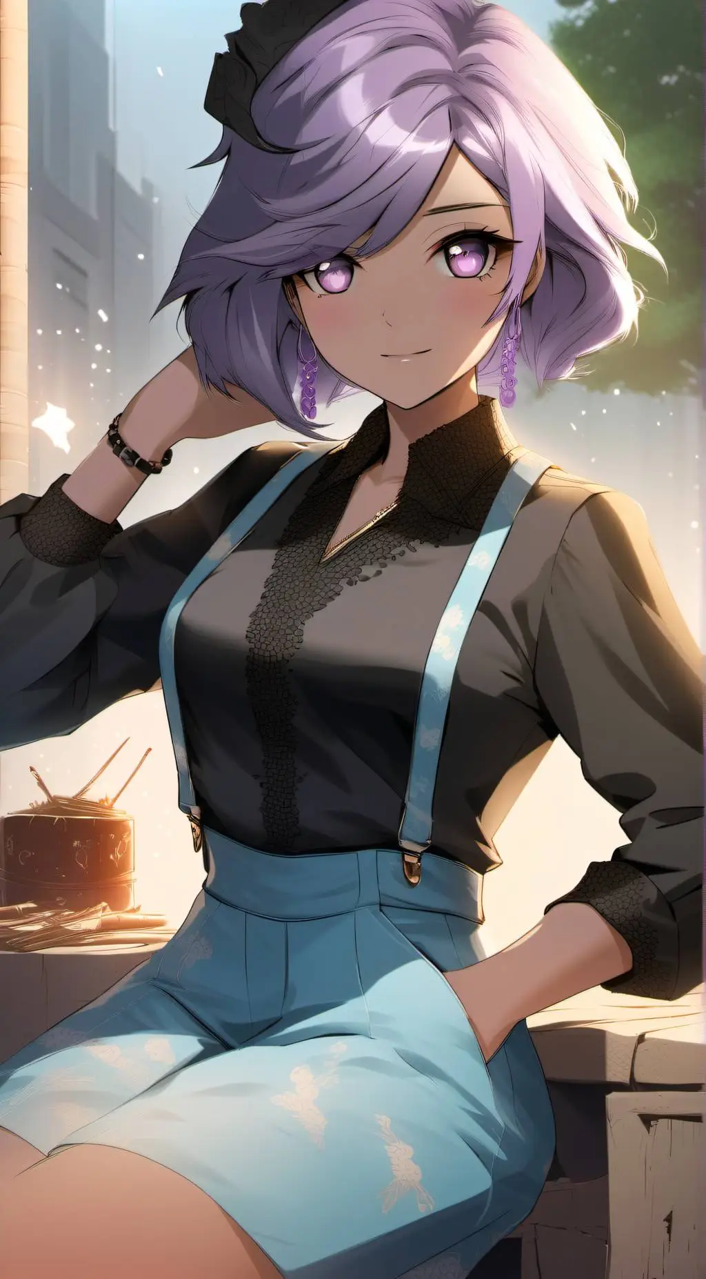 ai character: Roxie  background