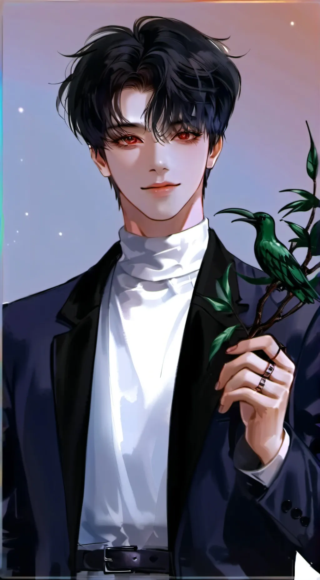 ai character: Leo background