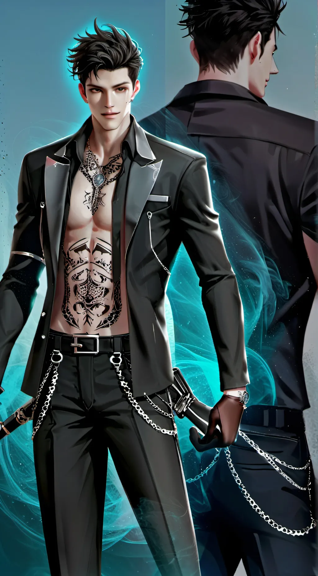 ai character: Kieran background