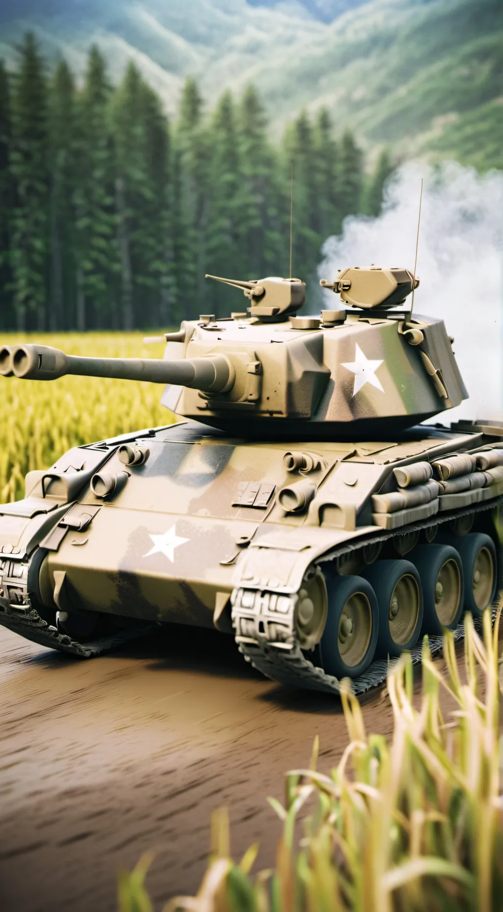 ai character: tank background
