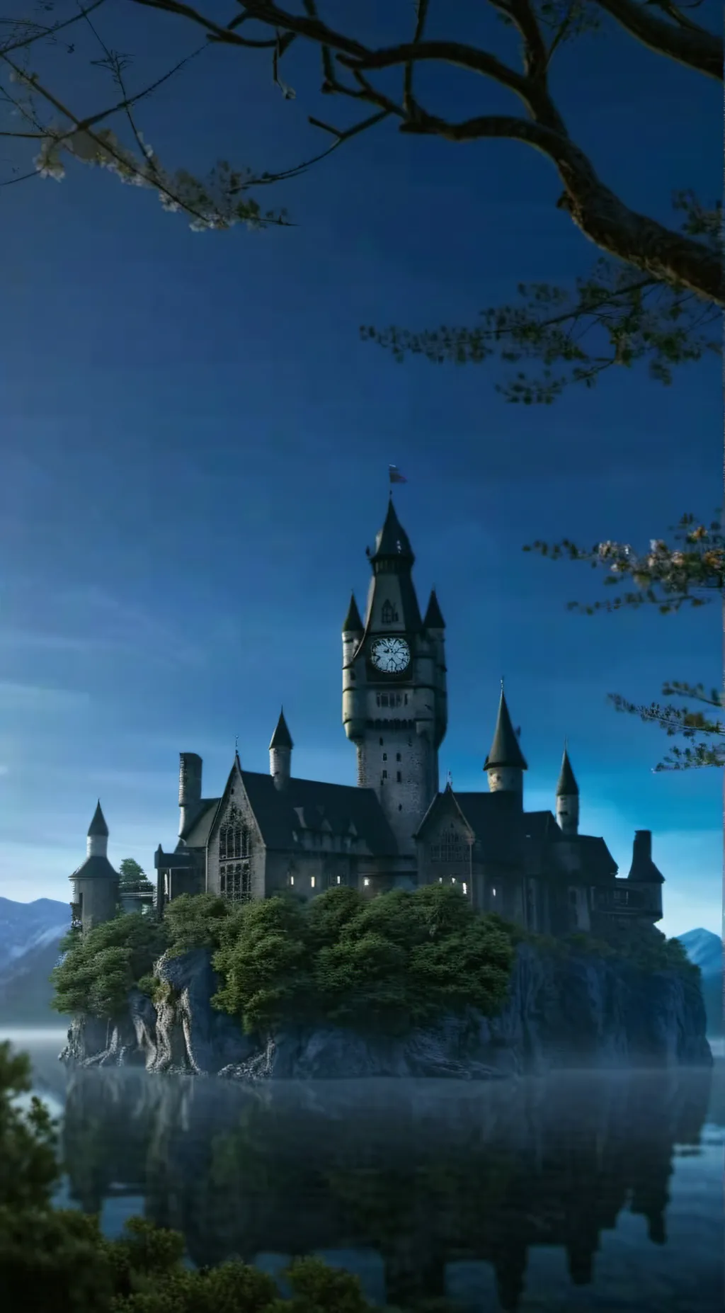 ai character: Hogwarts background
