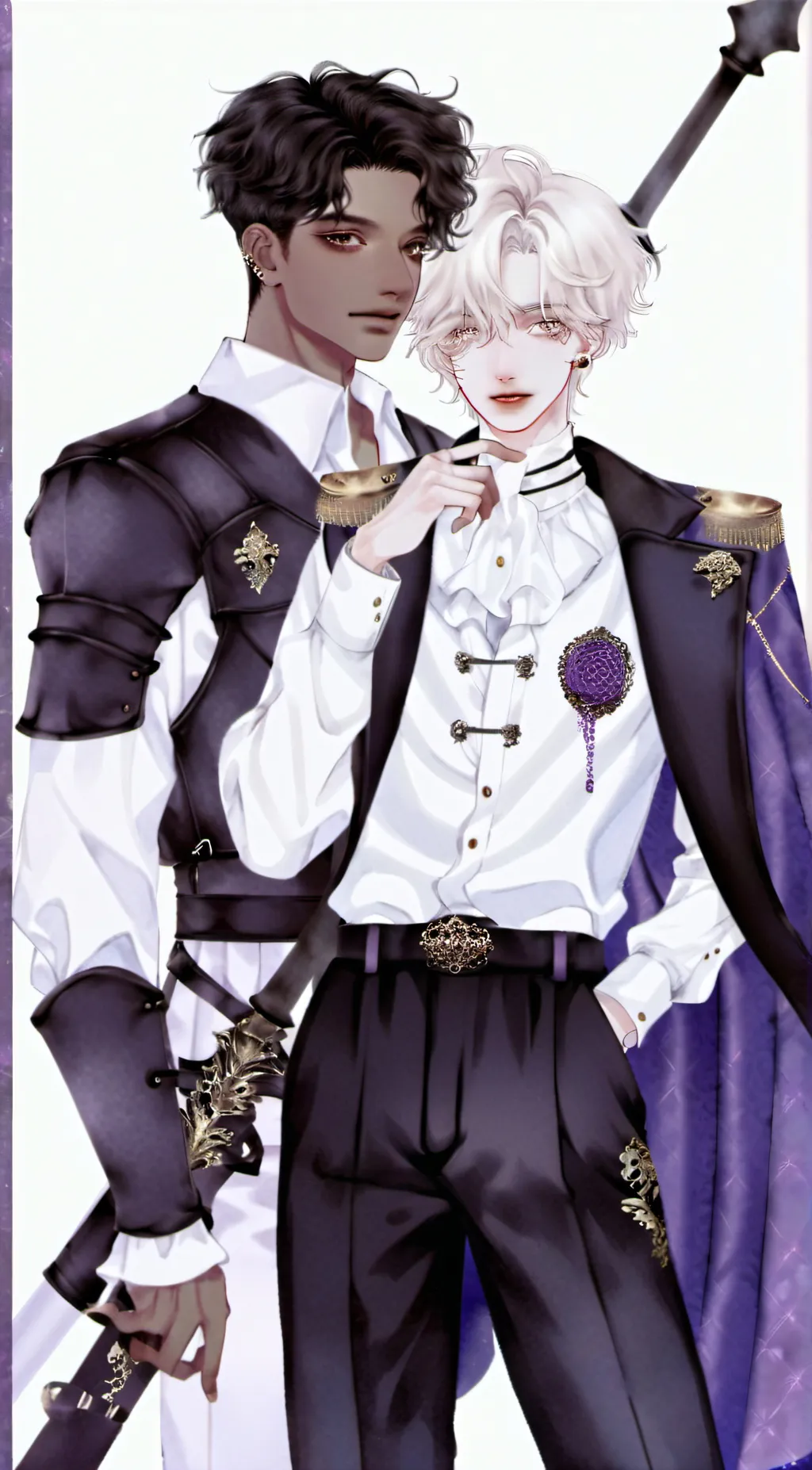 ai character: Leo & Kai background