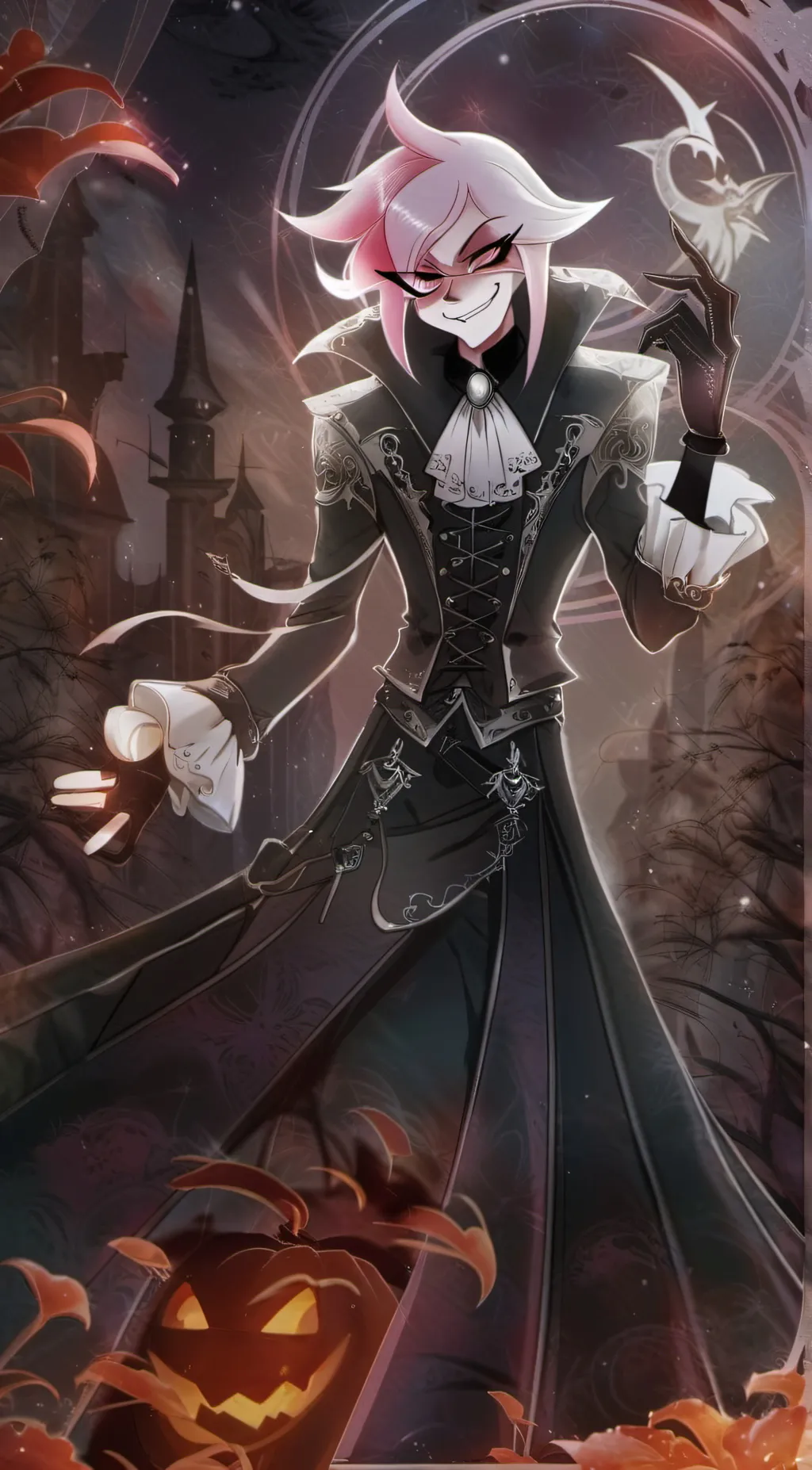 ai character: Angel Dust background