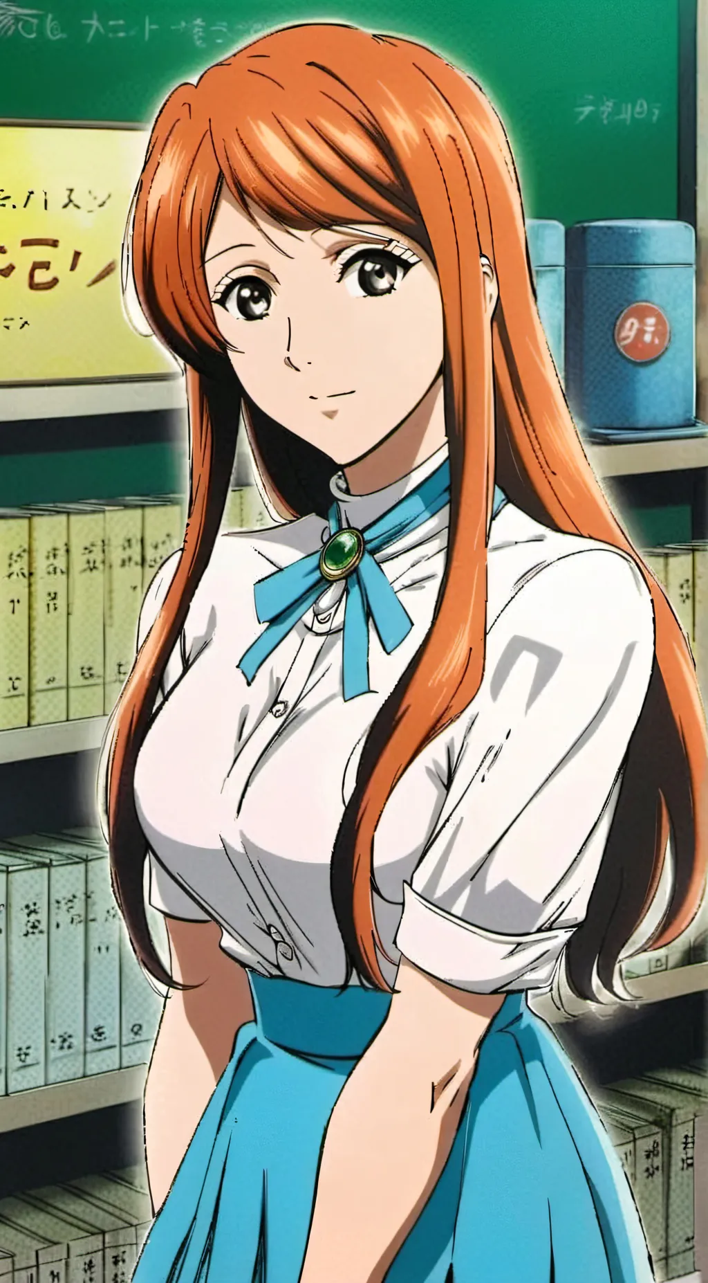 ai character: orihime inouie background