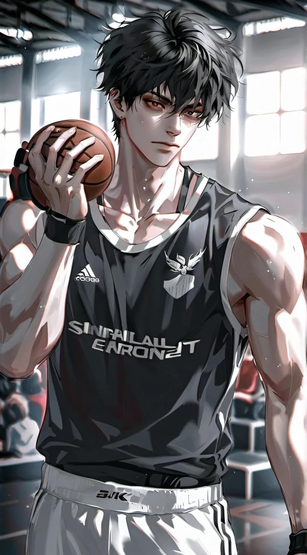 ai character: kai basketball pla background