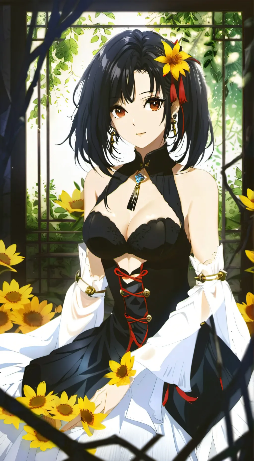 ai character: Sandy background