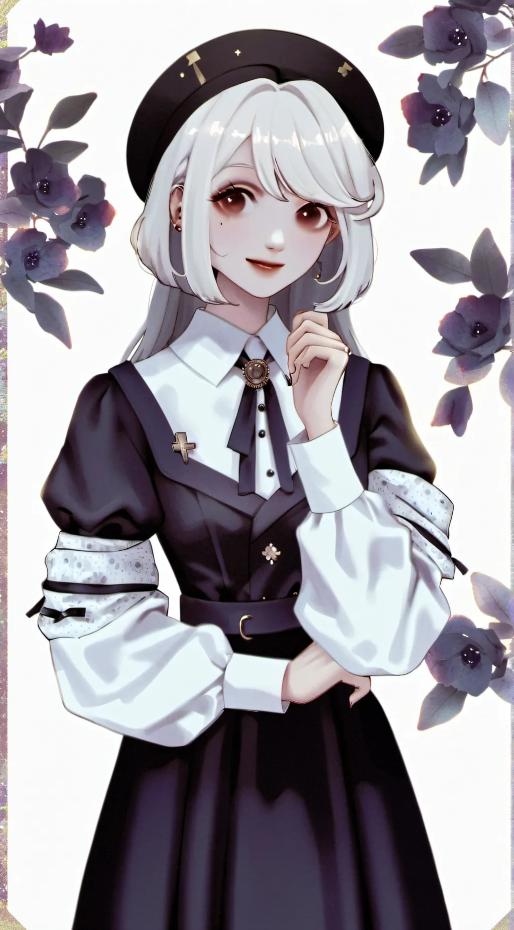 ai character: ☆asher☆ background