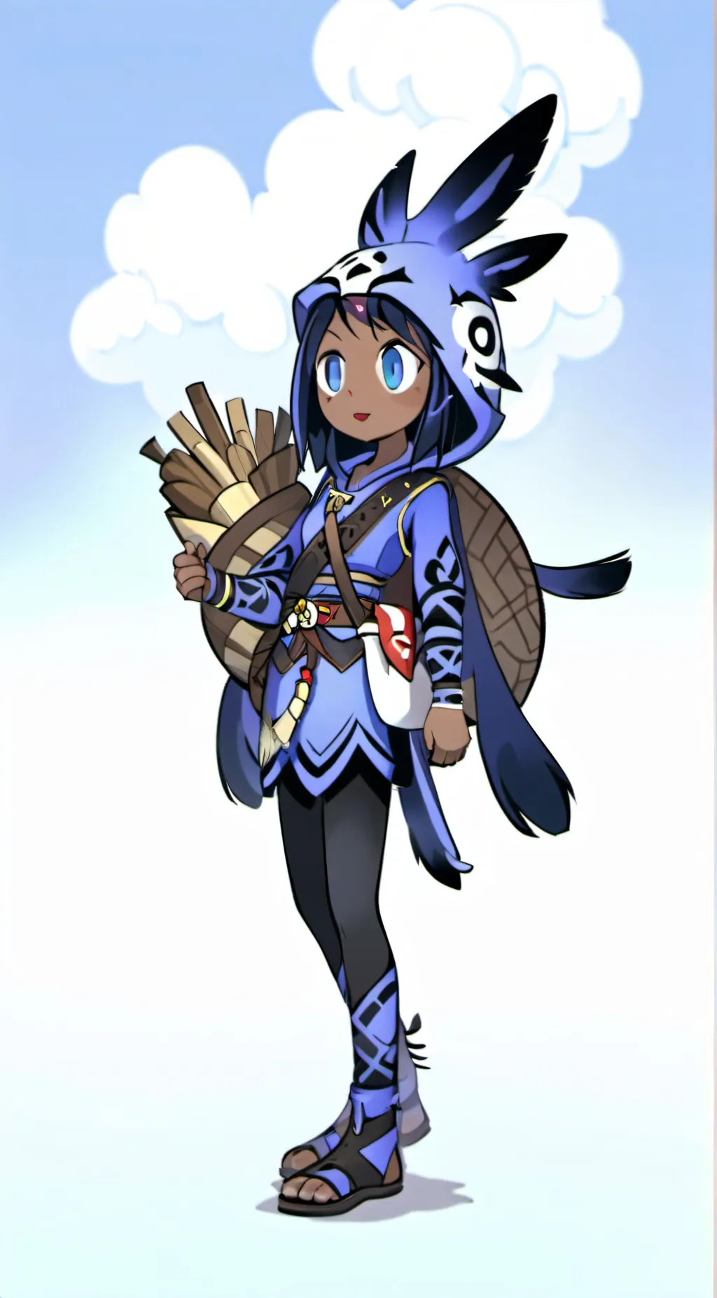 ai character: Me & Friends  background