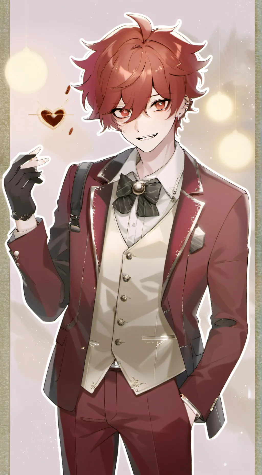 ai character: Alastor  background