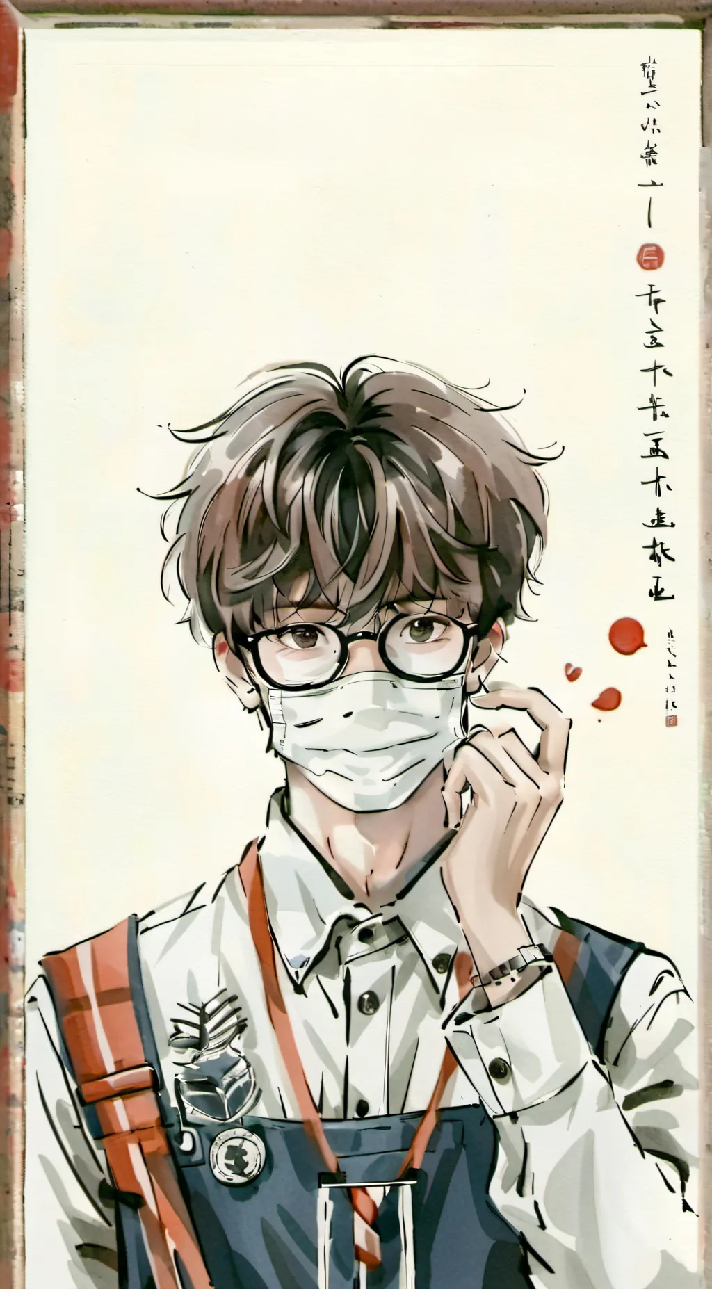 ai character: luca background