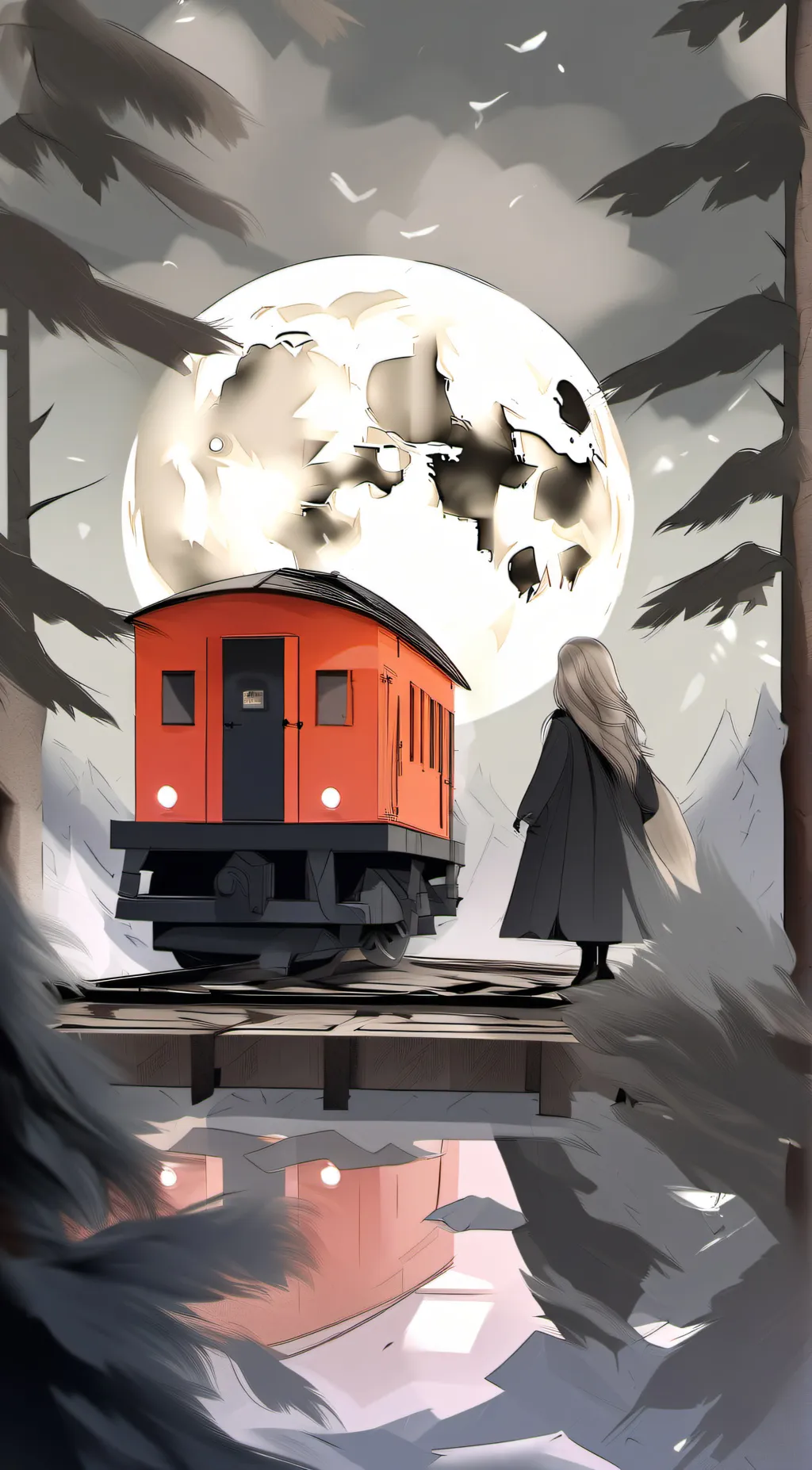 ai character: Bella poopington background