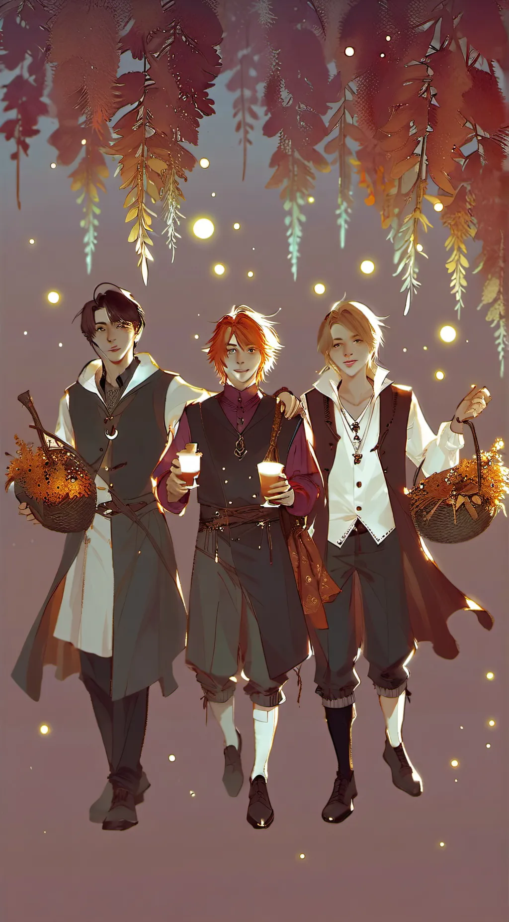 ai character: Fred George Ron background