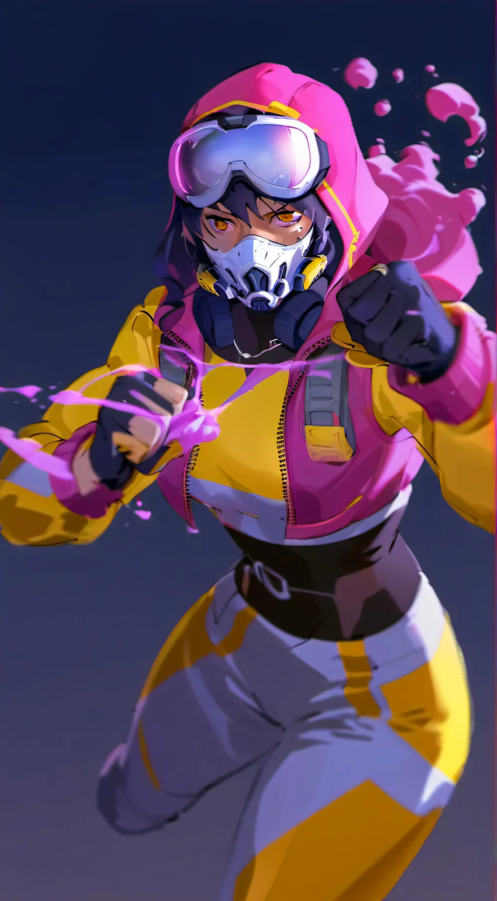 ai character: Miss Maia background