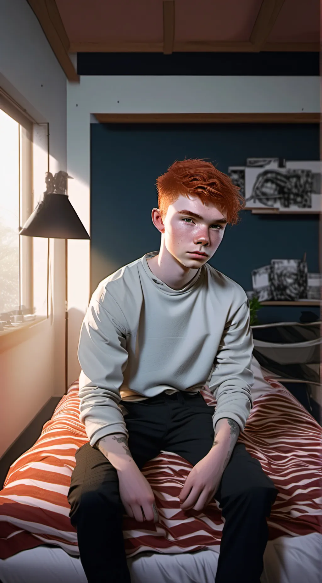 ai character: Nate background