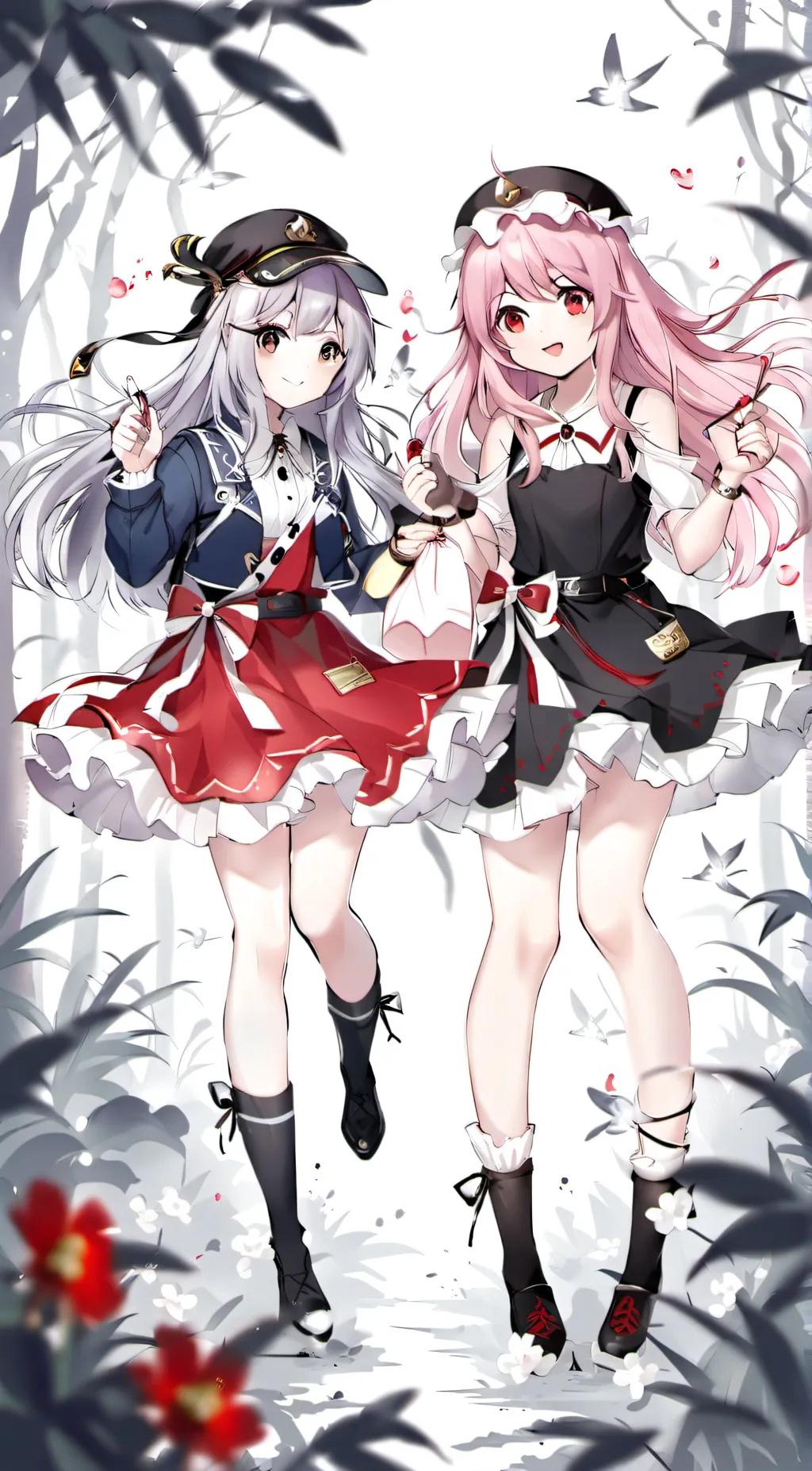 ai character: °Riko And Miko° background