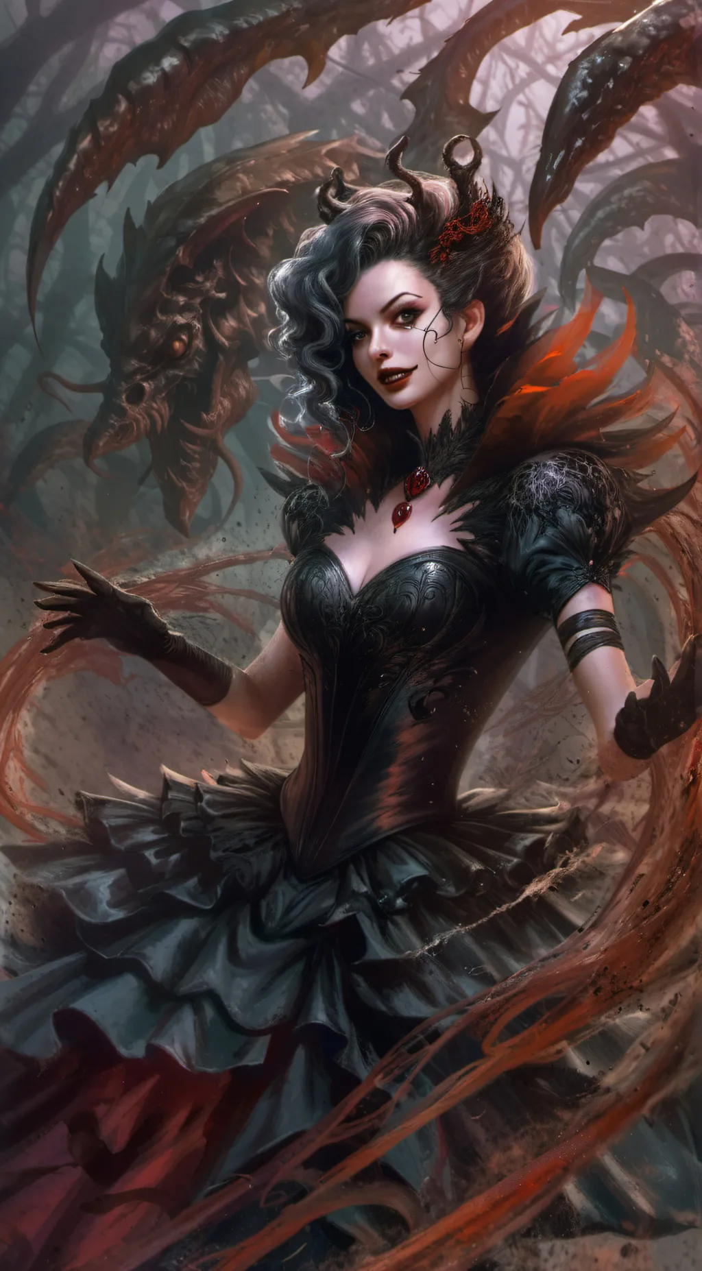 ai character: Aria background