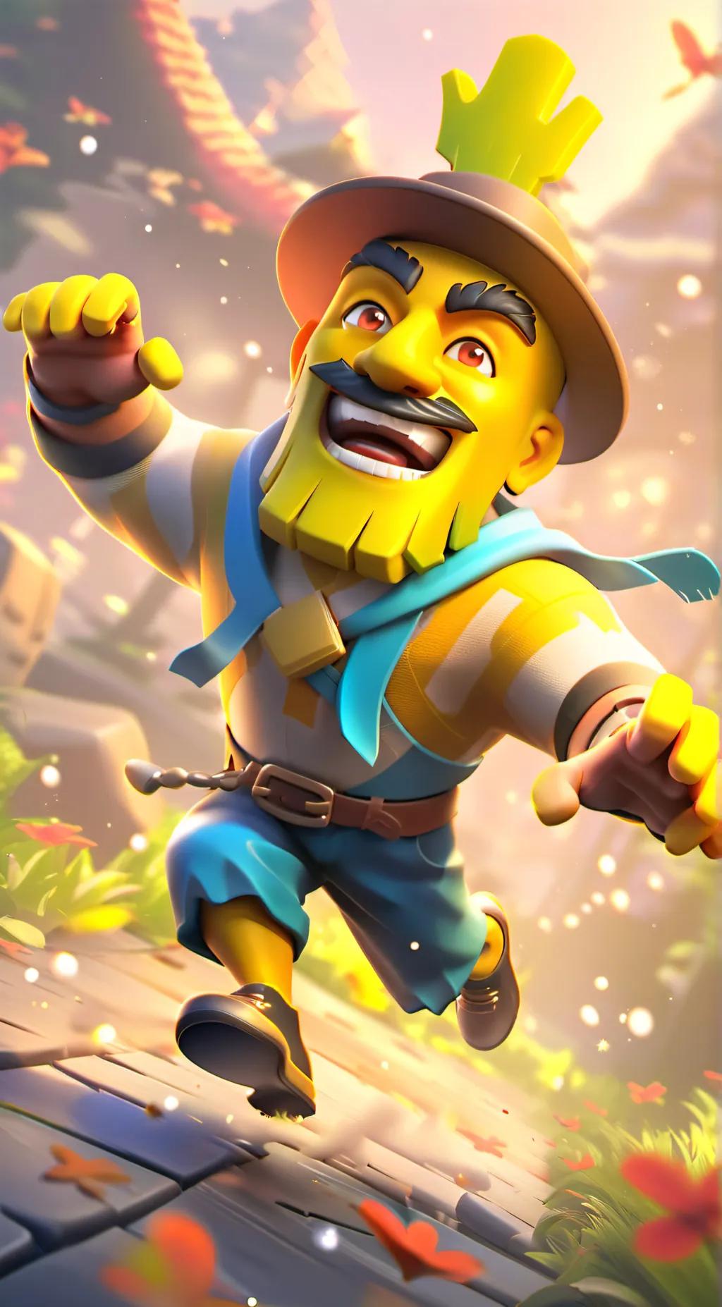 ai character: player  background