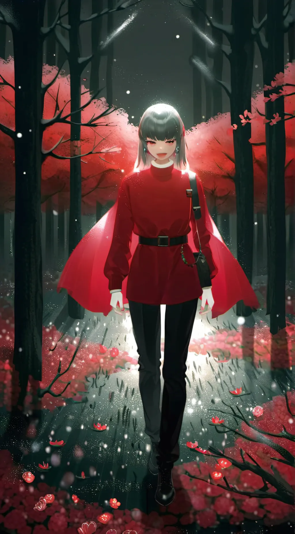 ai character: dead ghost  background