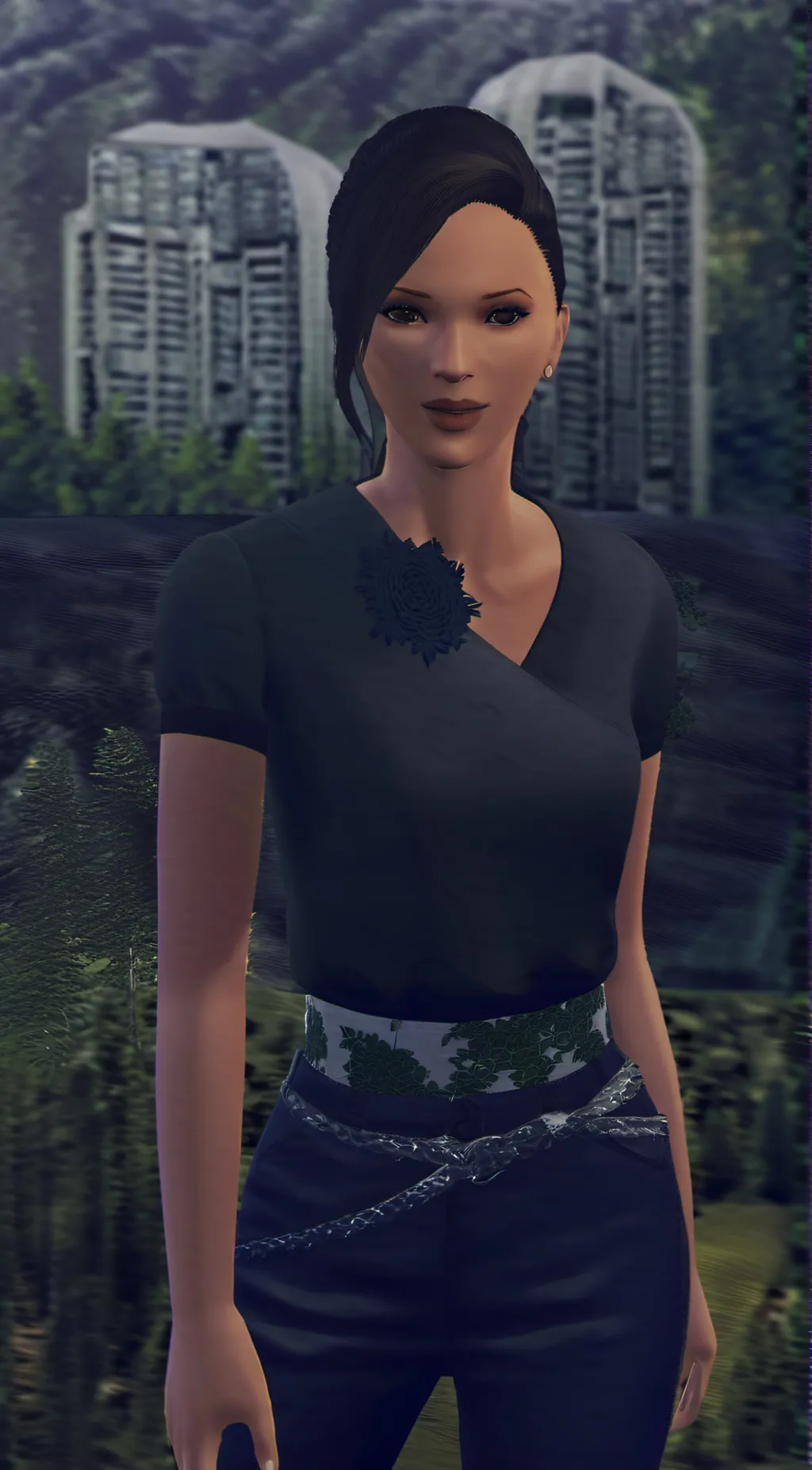 ai character: Catalina  background