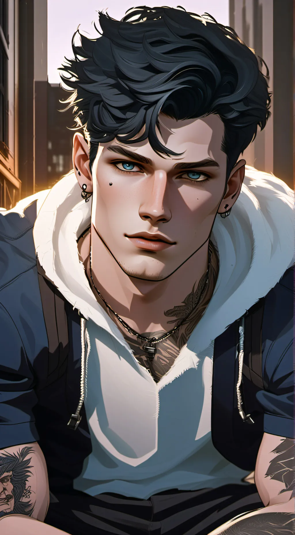 ai character: Garrett Jones background