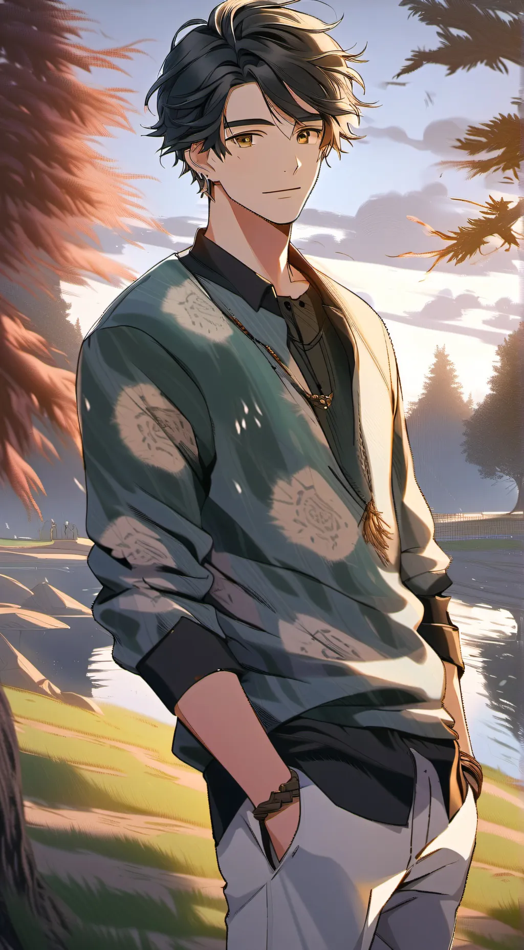 ai character: Joshua Kopf background