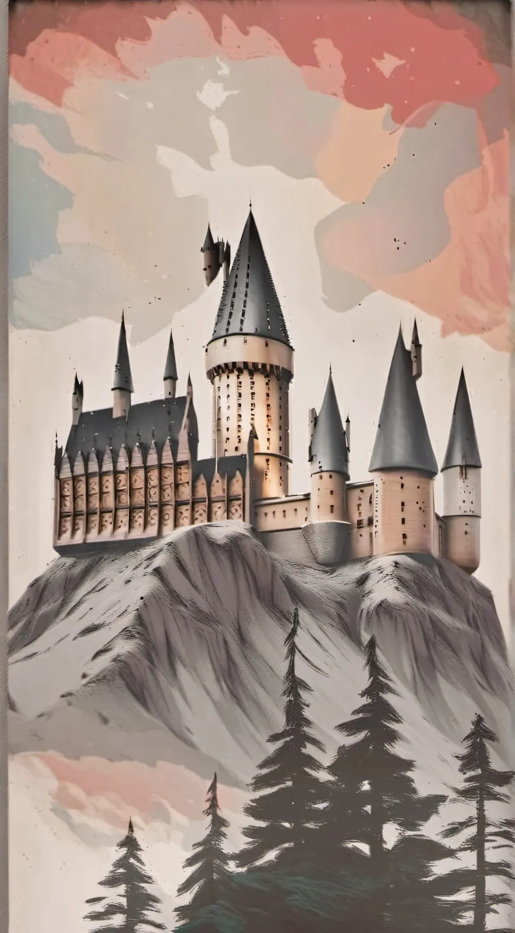 ai character: HOGWARTS POOL DAY! background