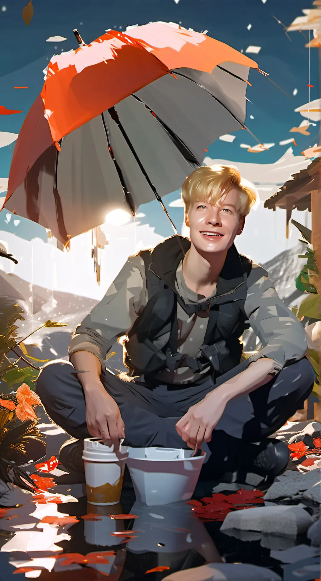 ai character: Sam golbach background