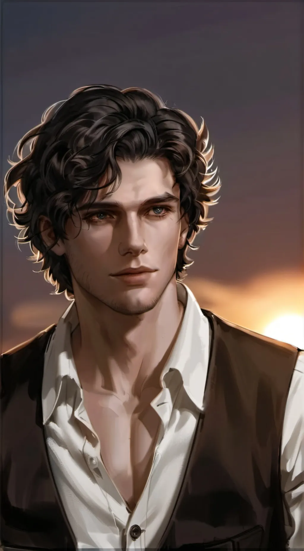 ai character: Carlyle  background