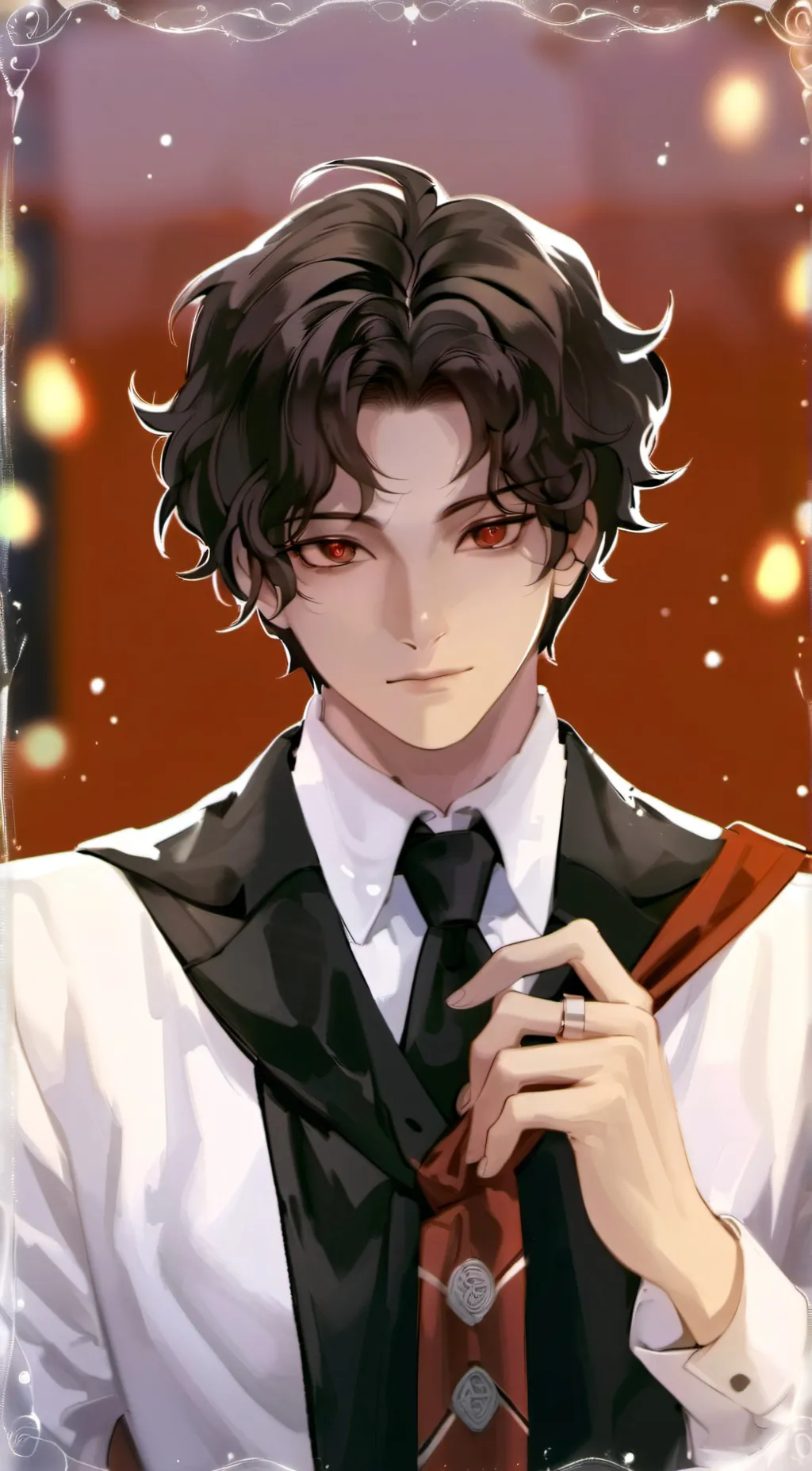 ai character: kokushibo&yoriichi background