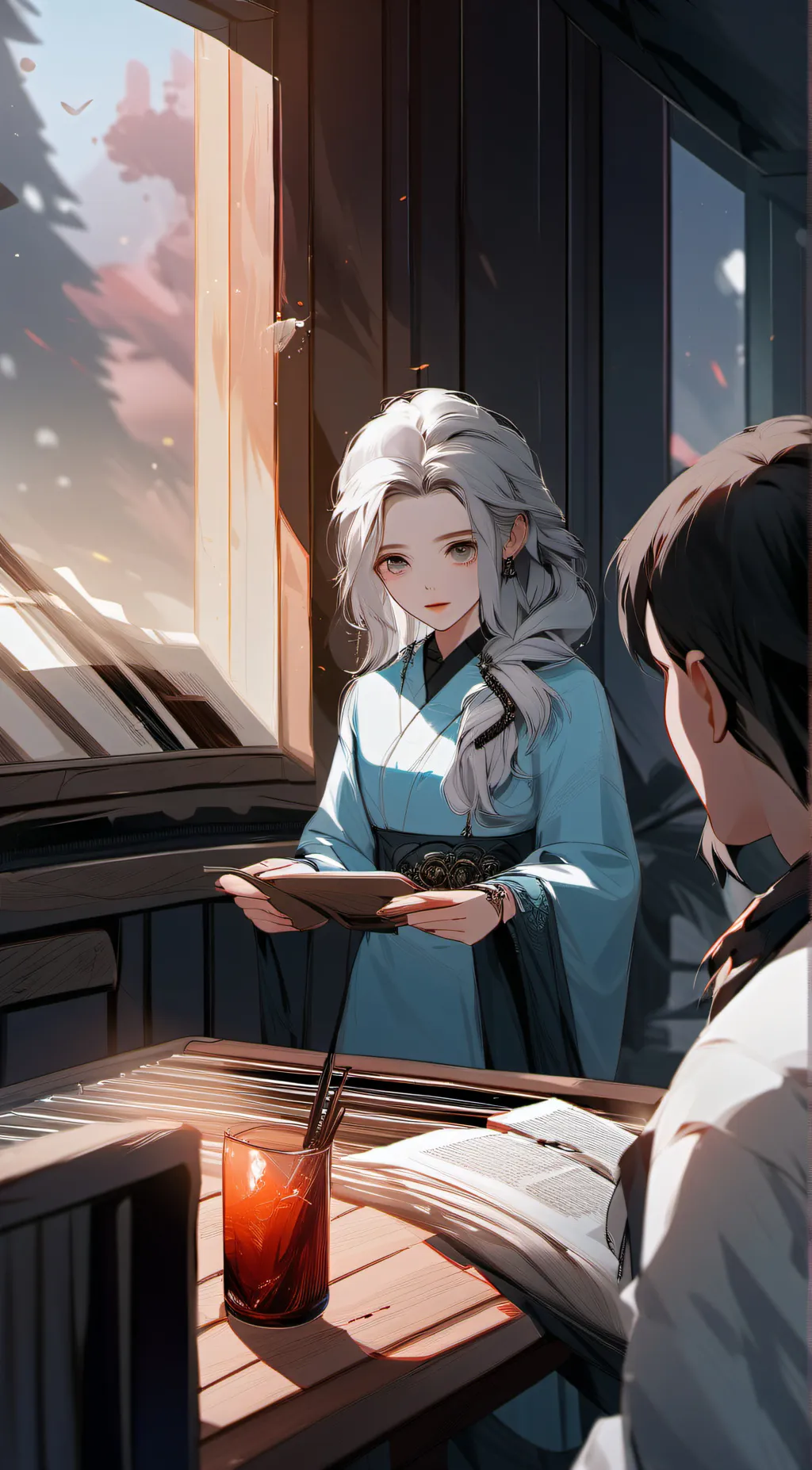 ai character: Brooklyn  background