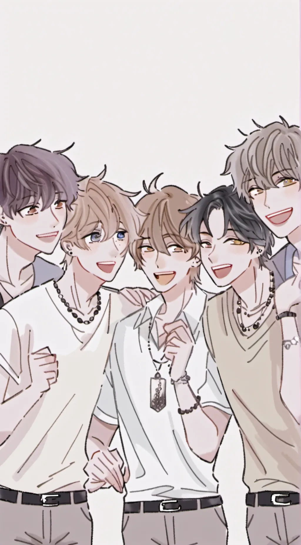 ai character: Friend Group background