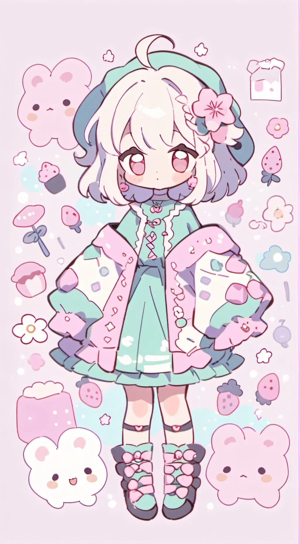 ai character: selena background