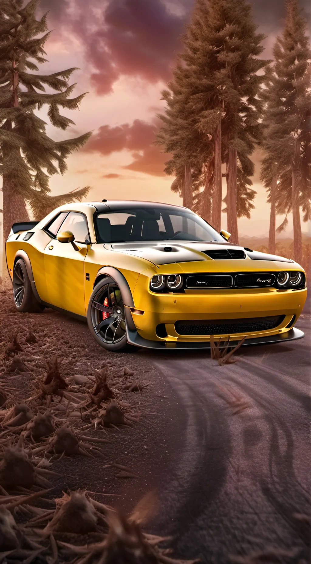 ai character: Scat Pack 392 background