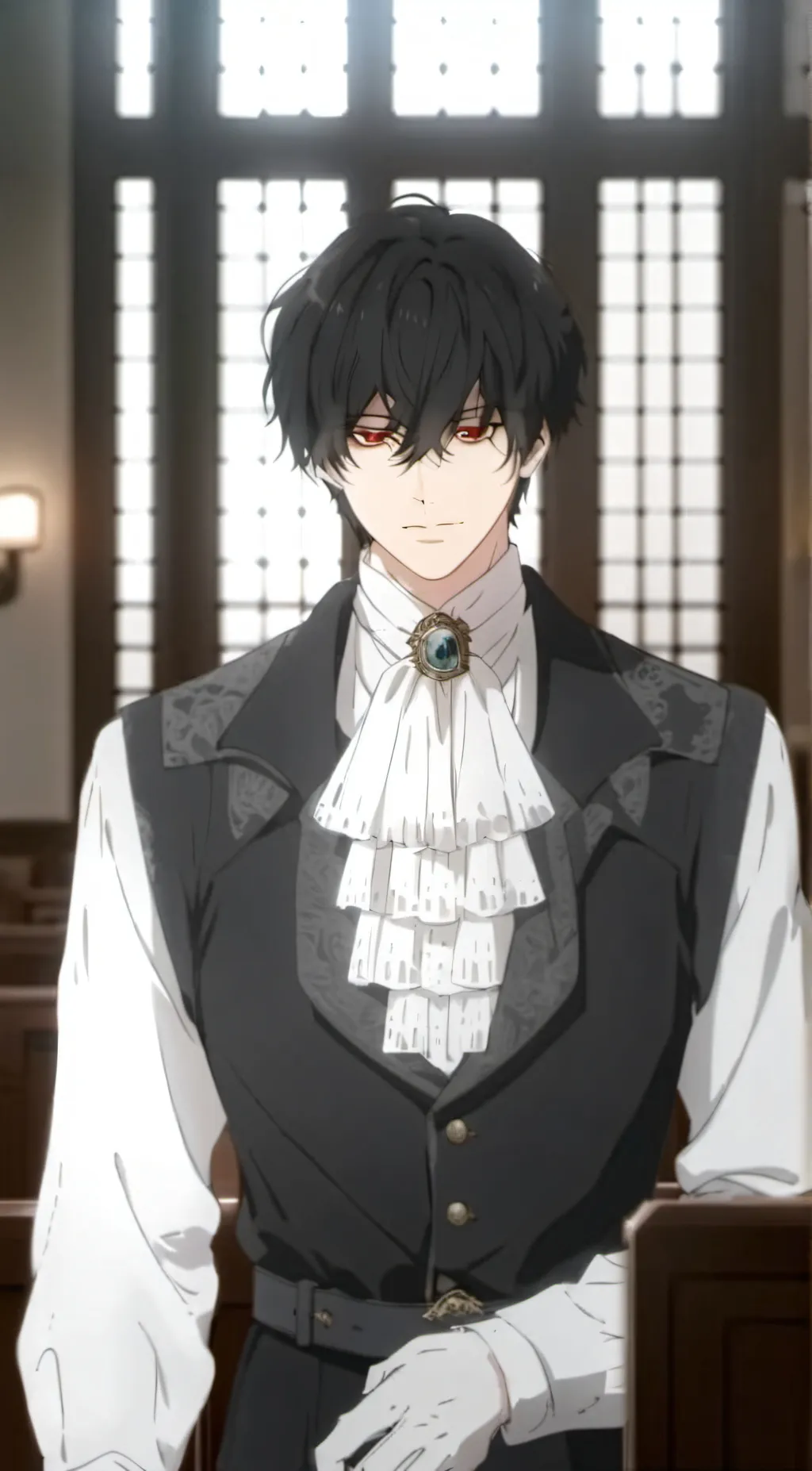 ai character: Jean Chastel  background