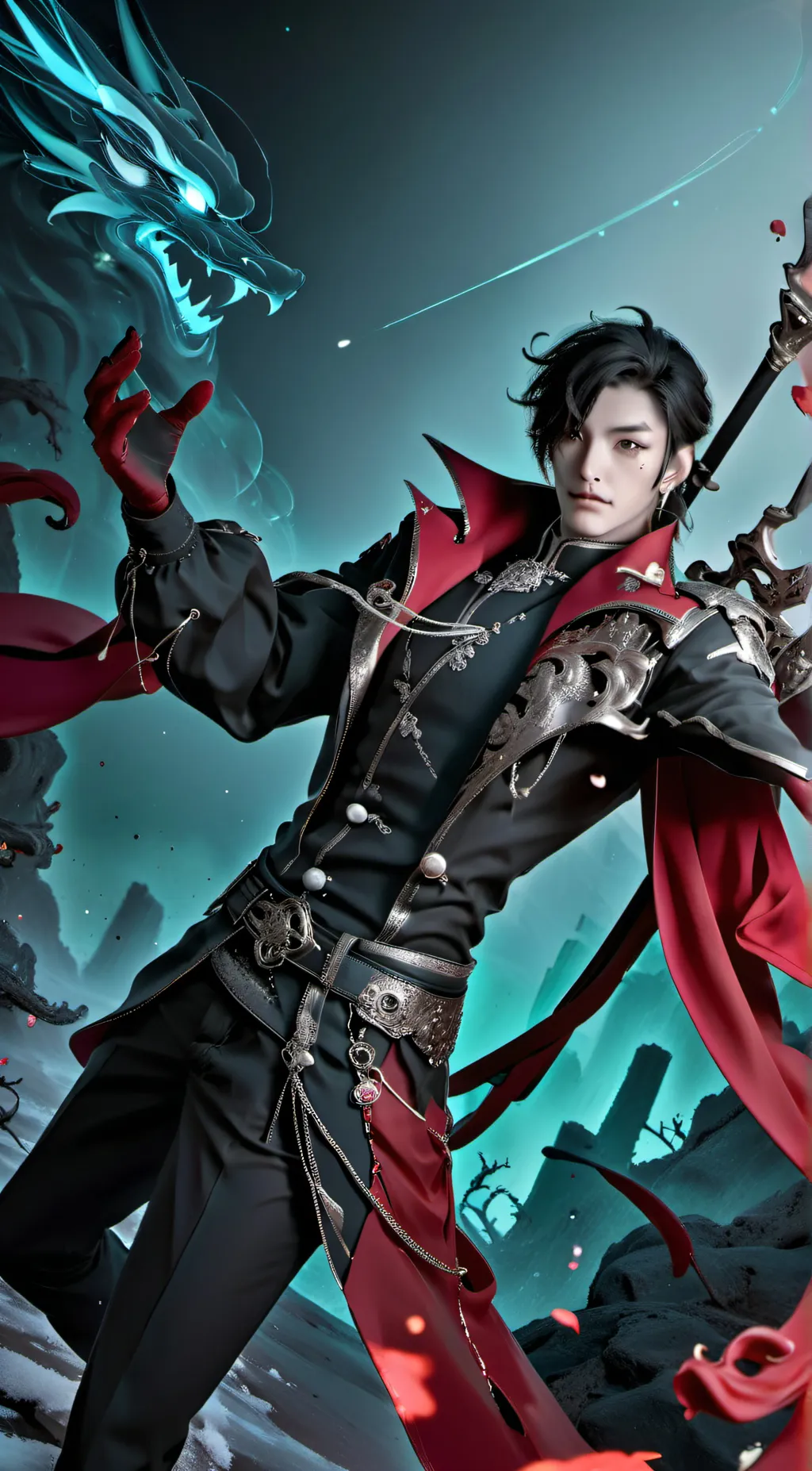 ai character: Damian background