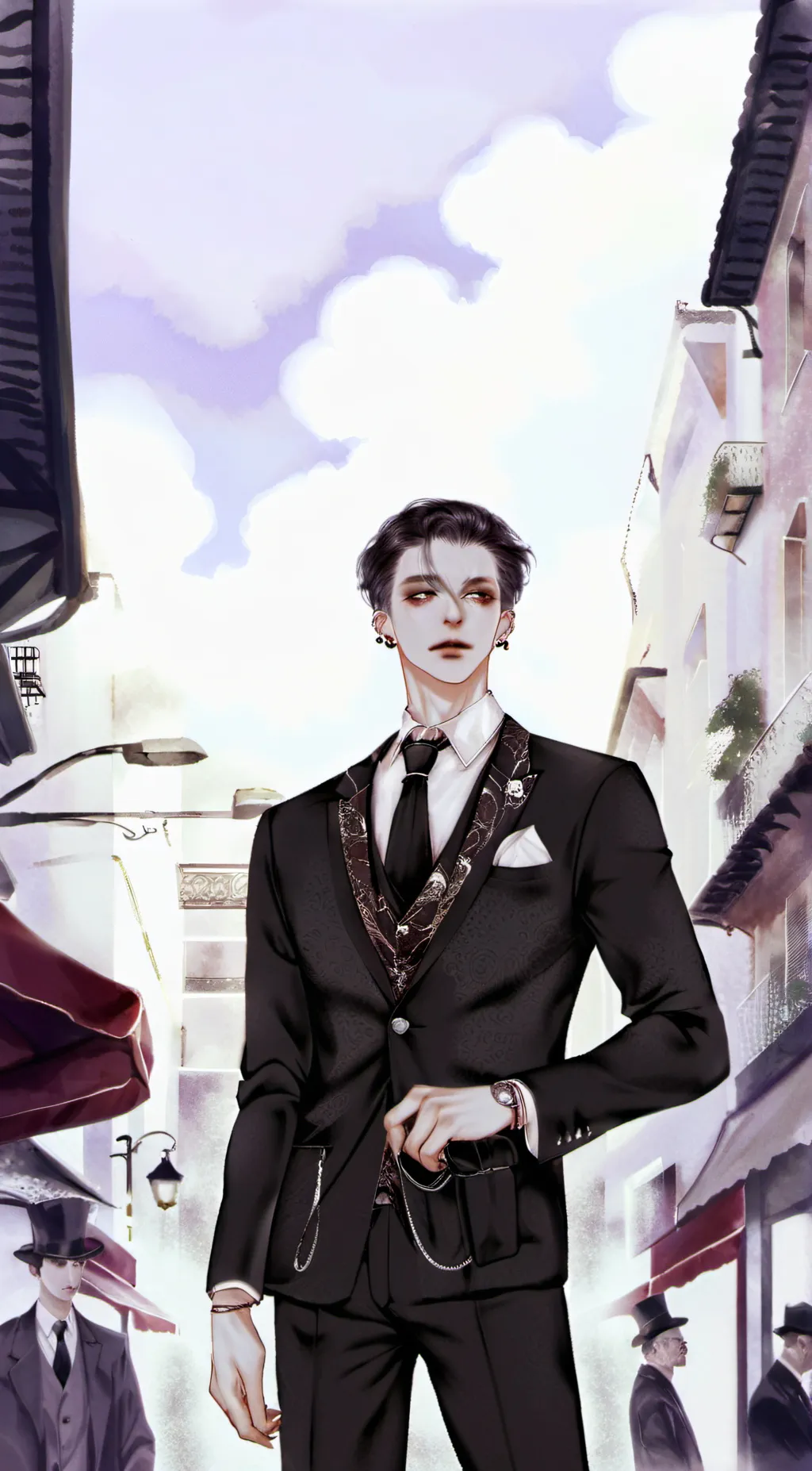 ai character: max fade background