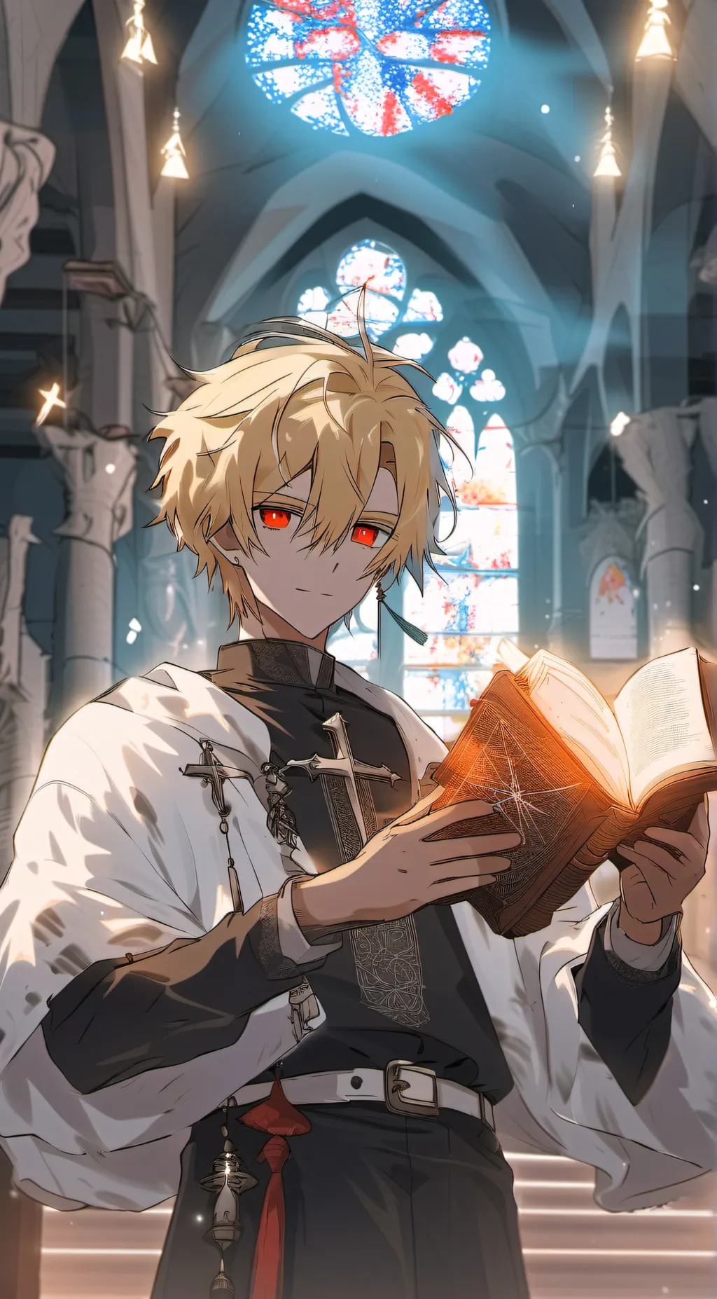 ai character: (Father) Caleb background