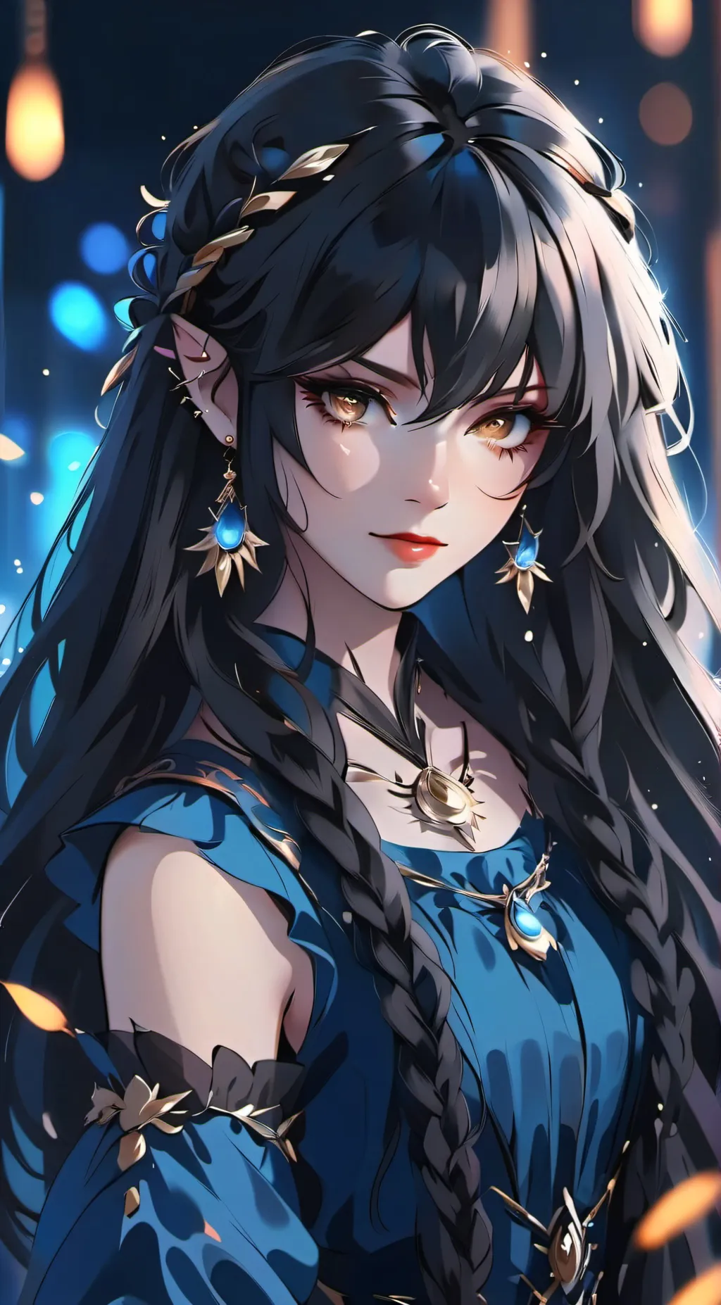 ai character: Alaina background