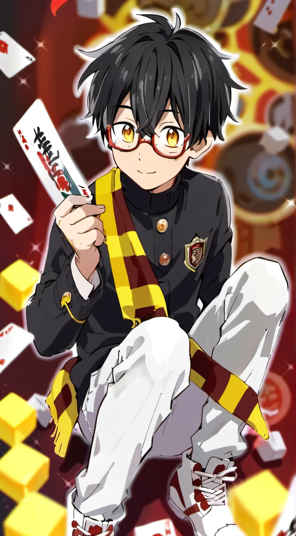 ai character: your smart friend  background