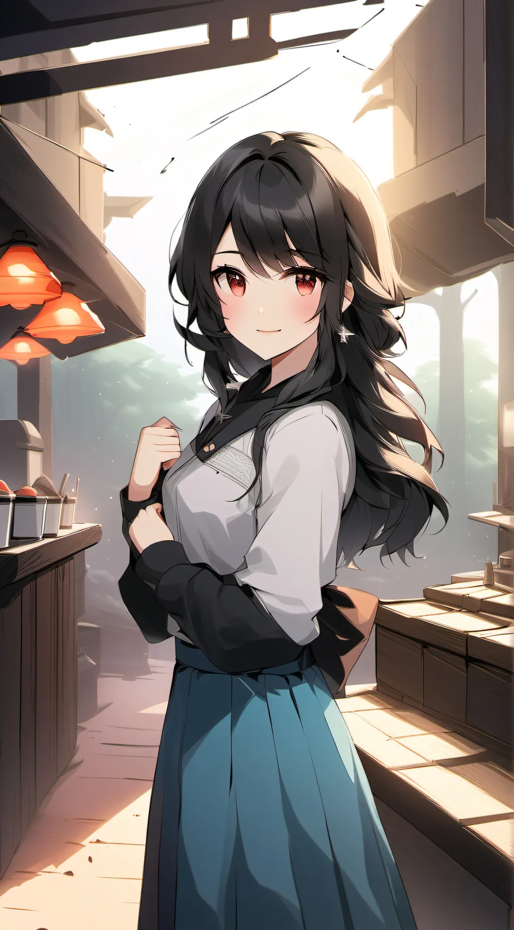 ai character: paige background