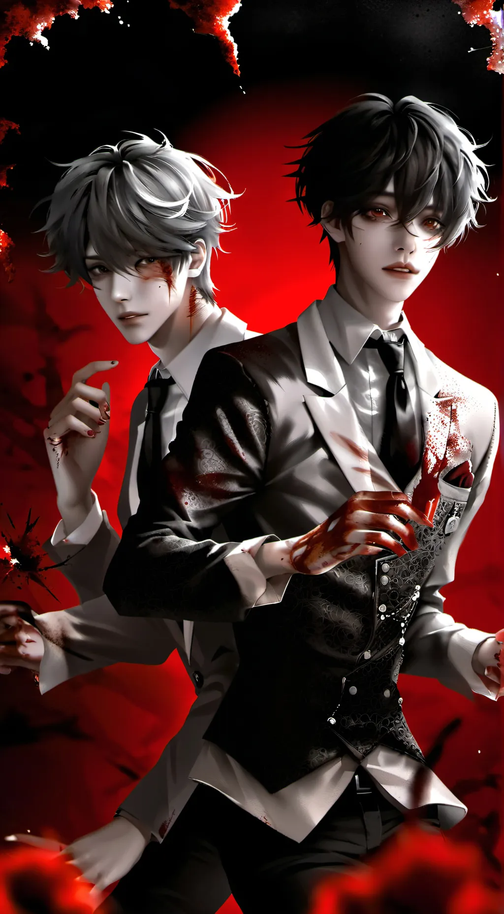 ai character: yandere twins background