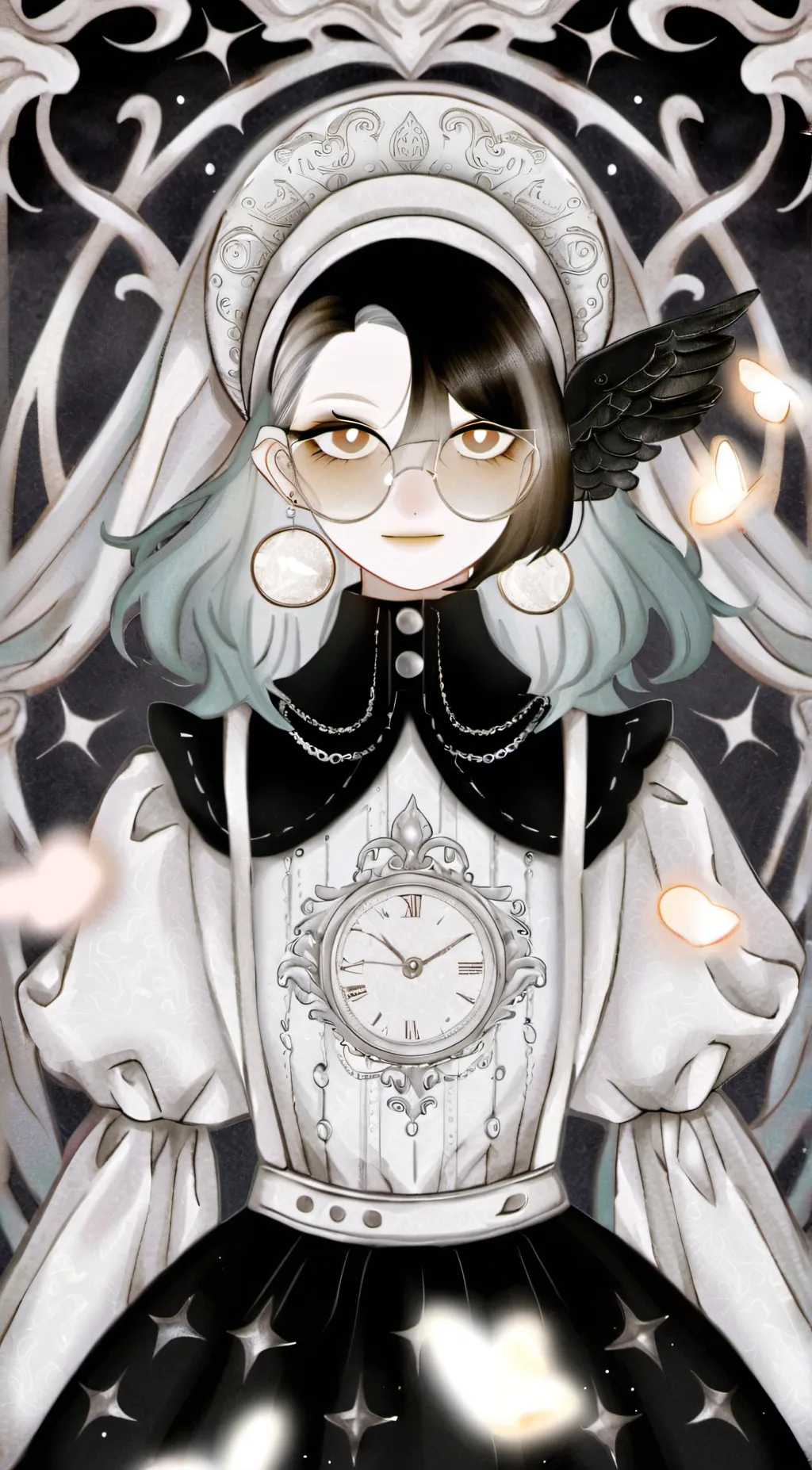 ai character: Luna  background