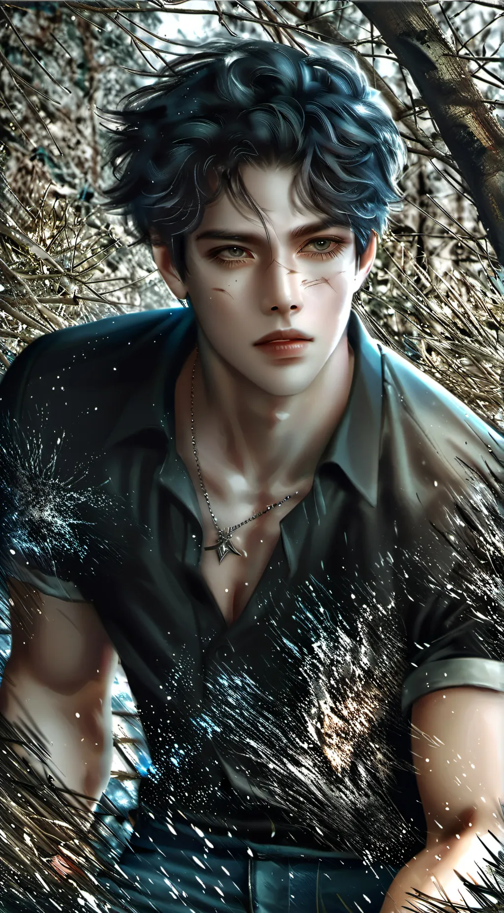 ai character: 🗝️Alex..• background