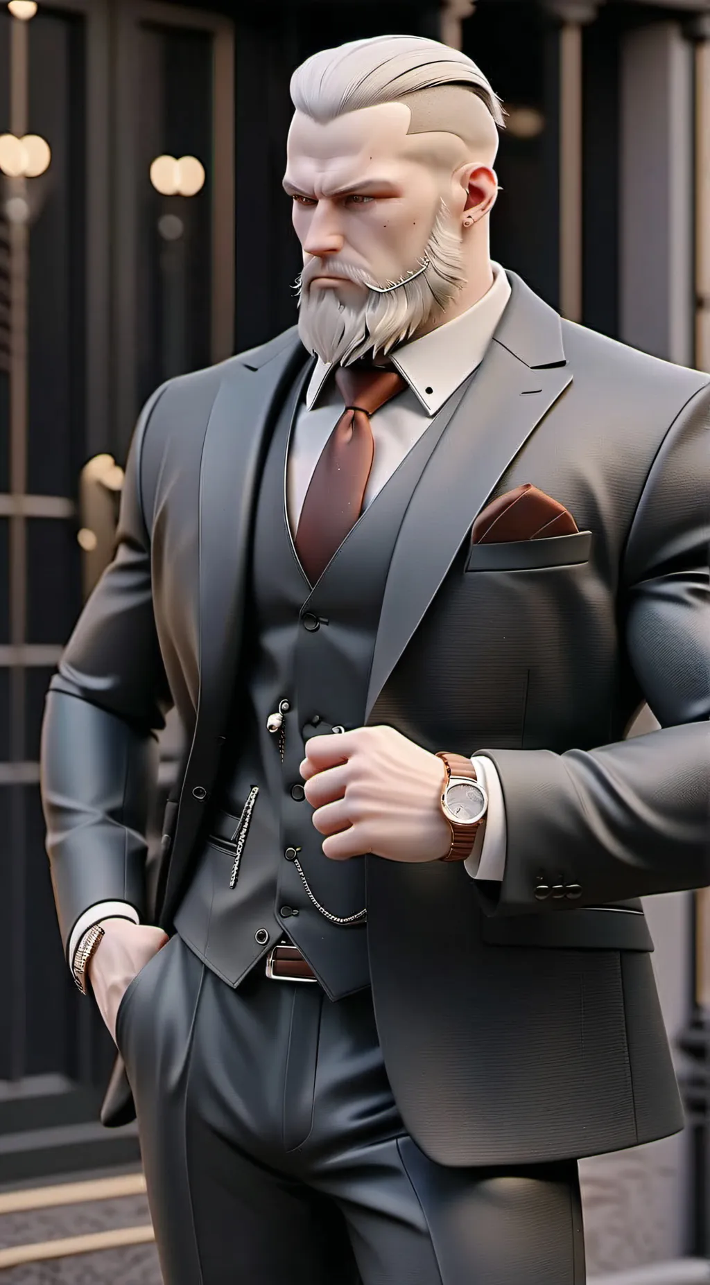 ai character: Vincent background