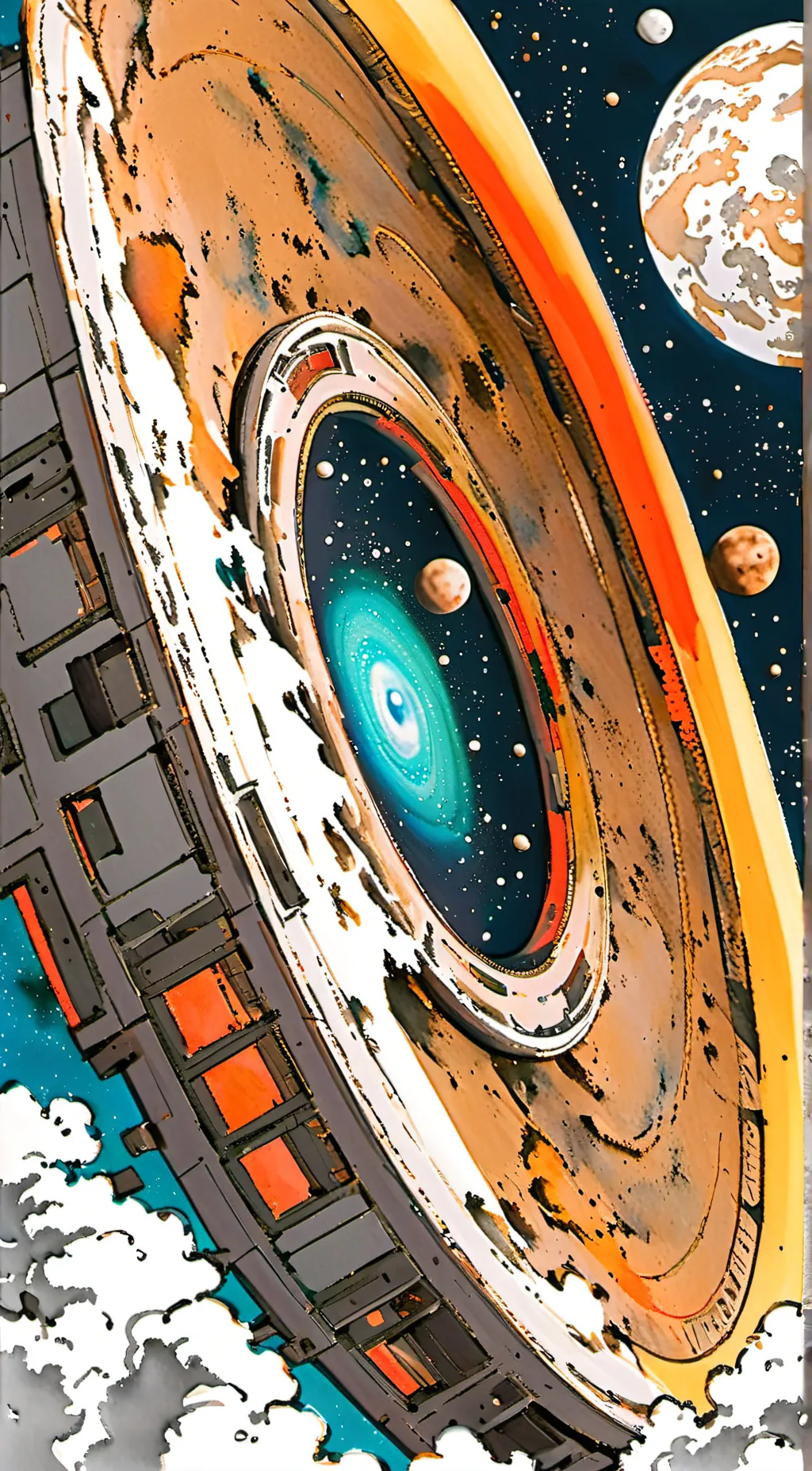 ai character: murder drones oc  background