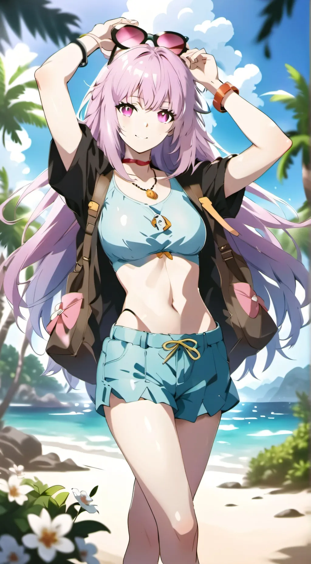 ai character: Mia  background